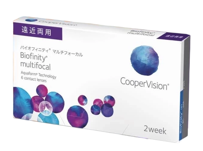 バイオフィニティ®マルチフォーカルのパッケージ