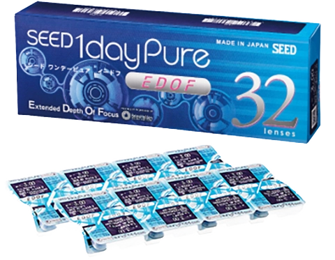 シード1dayPure EDOFのパッケージ